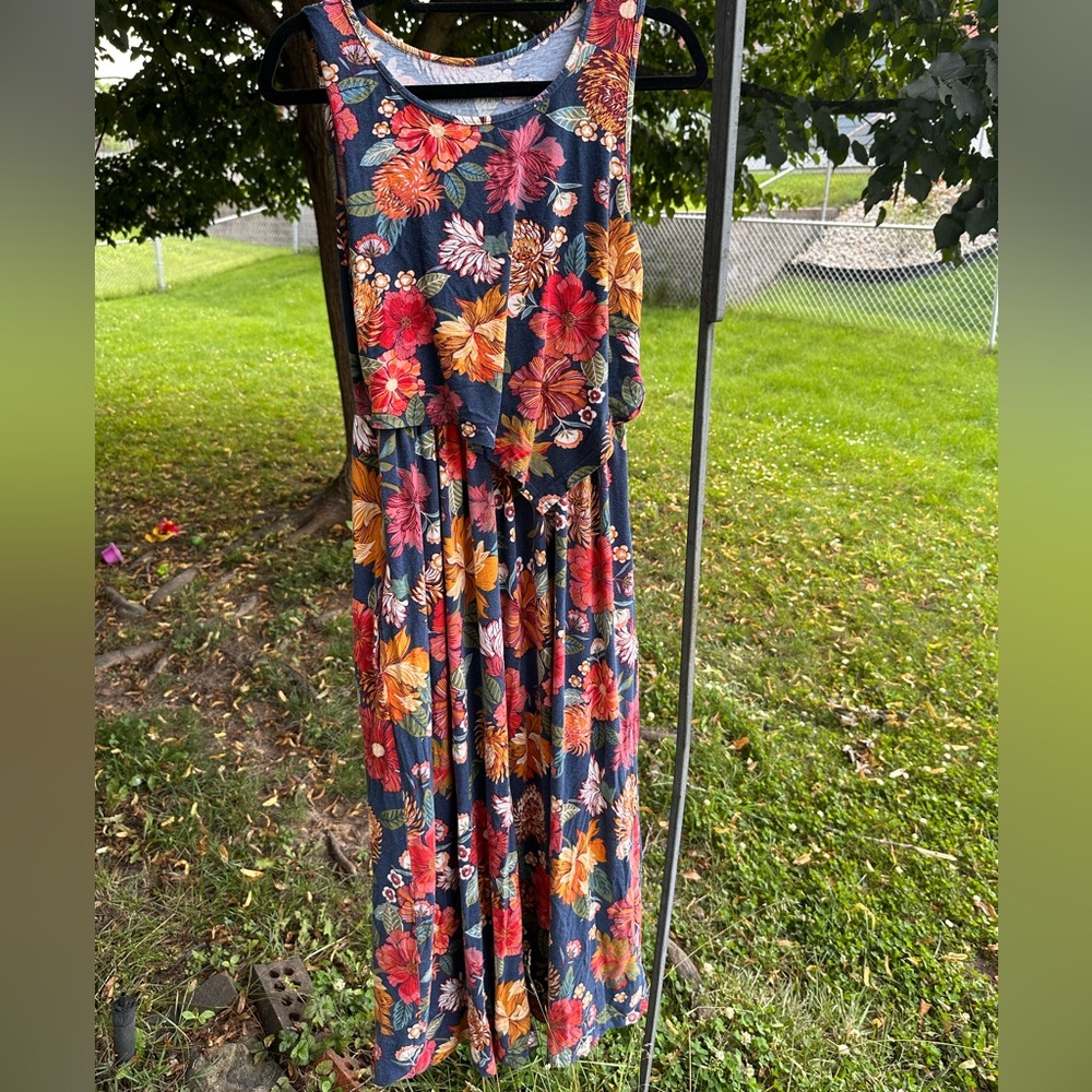 Latched mama boardwalk maxi dress
